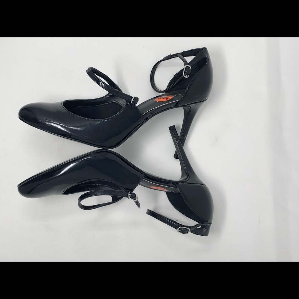 Ralph Lauren Black Patent Leather stilettos 9 1/2